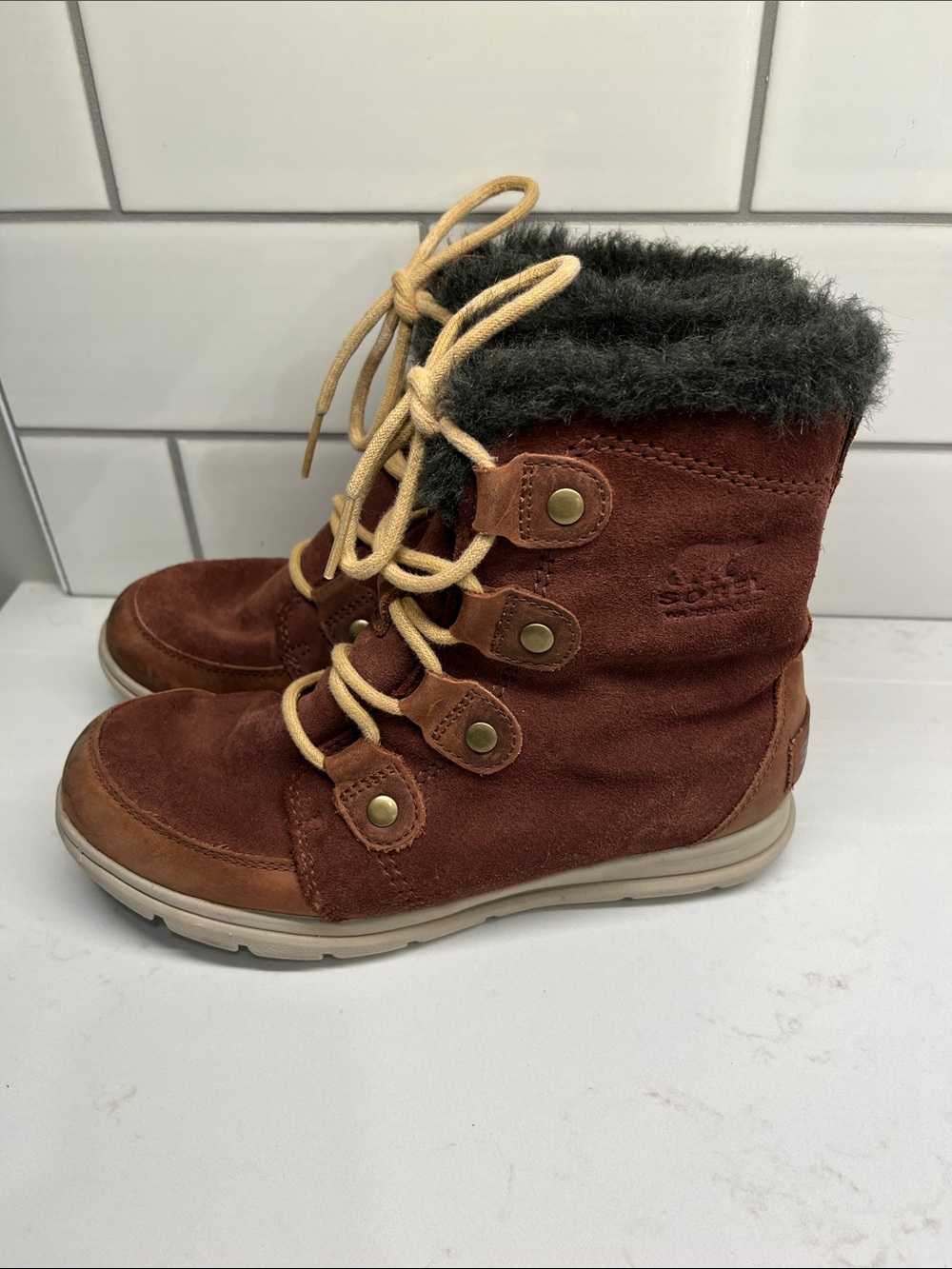 Sorel Women’s Explorer Joan Burro Waterproof Insulated Winter boots